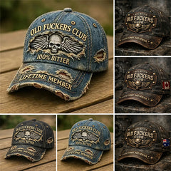 ❤️50% reducere🧢Old Boys Club – Șapcă de baseball retro