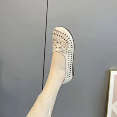 🔥【35-40】Pantofi de dama，Pantofi cu talpă moale anti-alunecare din piele de vacă