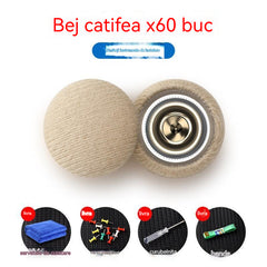🔥【60 bucăți】Pânza de pe acoperișul mașinii cade, reparați catarama de fixare a cuielor Modificare și recondiționare interior a mașinii chins fără demontare (kit de instrumente de instalare + șurubelniță + prosop inclus)