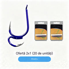 🔥 Cumpărați 1 obțineți 1 gratuit❤️‍🔥(20 de unități) Cârlige de pescuit duble clasice ultra ascuțite
