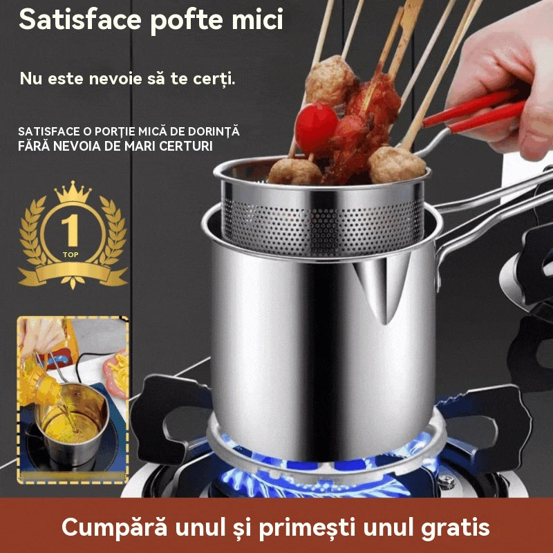🍱🍢Suport pentru tigaie din oțel inoxidabil🍖