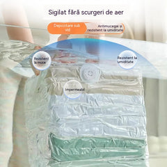 ✨🗃️ 5 bucăți la doar 144 lei 💨 Pungi de depozitare sub vid, compresibile, de mare capacitate: nu necesită pompă, sunt etanșe și reprezintă alegerea ideală pentru a economisi spațiu în valiză și acasă ✈️