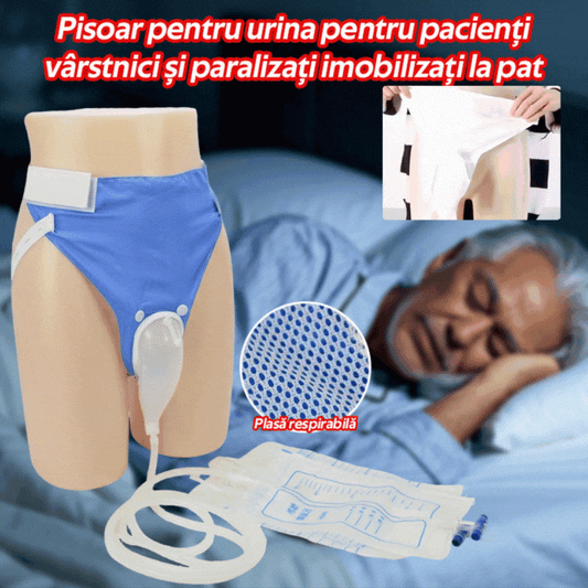 🛏️👍Pisoar din silicon 👍Pisoar pentru urina pentru pacienți vârstnici și paralizați imobilizați la pat