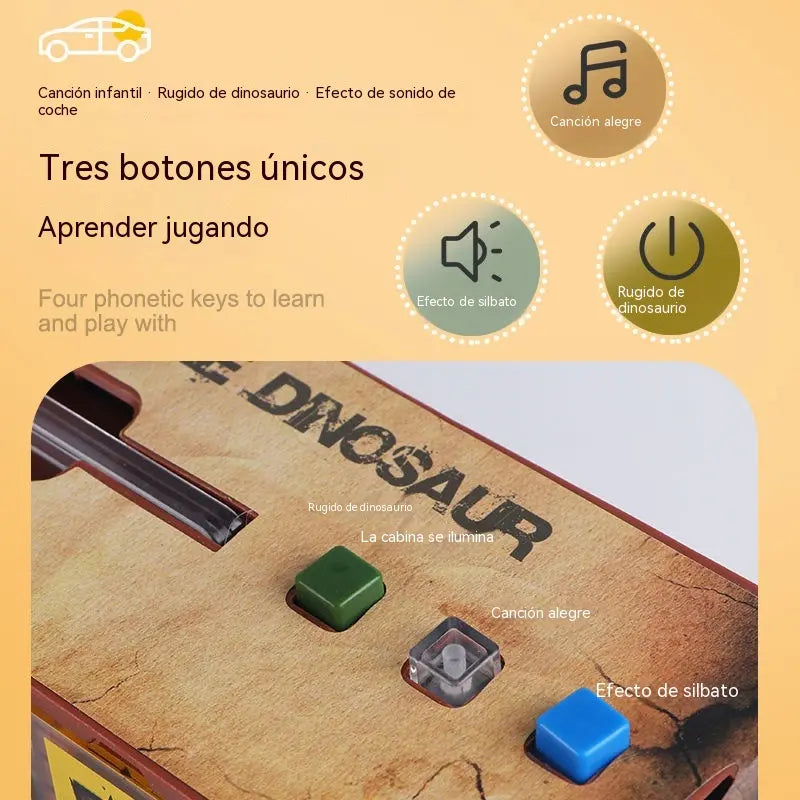 🦖🚛Camionul cu dinozauri care depozitează, lansează și distrează! 🎵✨