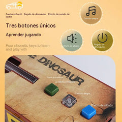🦖🚛Camionul cu dinozauri care depozitează, lansează și distrează! 🎵✨