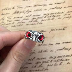 【Cumpărați 1 obțineți 1 gratuit】💍Inel bufniță placat cu argint rafinat🦉