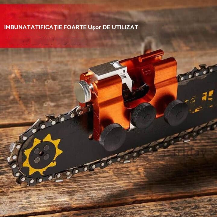 🔥🧰1 Ascuțitor electric pentru lant de drujbă, în total 3 capete de șlefuire diamantate de 4-5-6MM,1 mâner