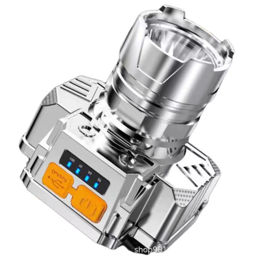 🔦【Cumpărați 1 obțineți 1 gratuit】Lanternă ultra-luminoasă cu senzor montat pe cap, eliberează mâinile, timp de iluminare ultra-lung