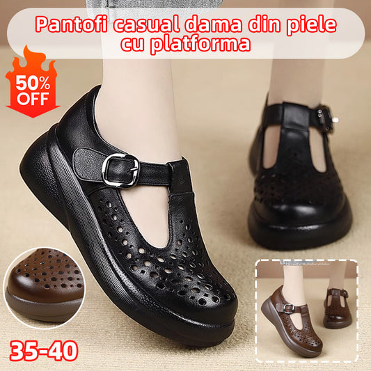 💥🔥👠【35-41】Sandale de vară pentru femei 2026, cu talpă goală și toc mediu, antiderapante