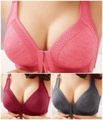 💥【Pachet de 3】👙Sutien push-up de înaltă calitate, fără cusături, la modă și sexy, previne căderea
