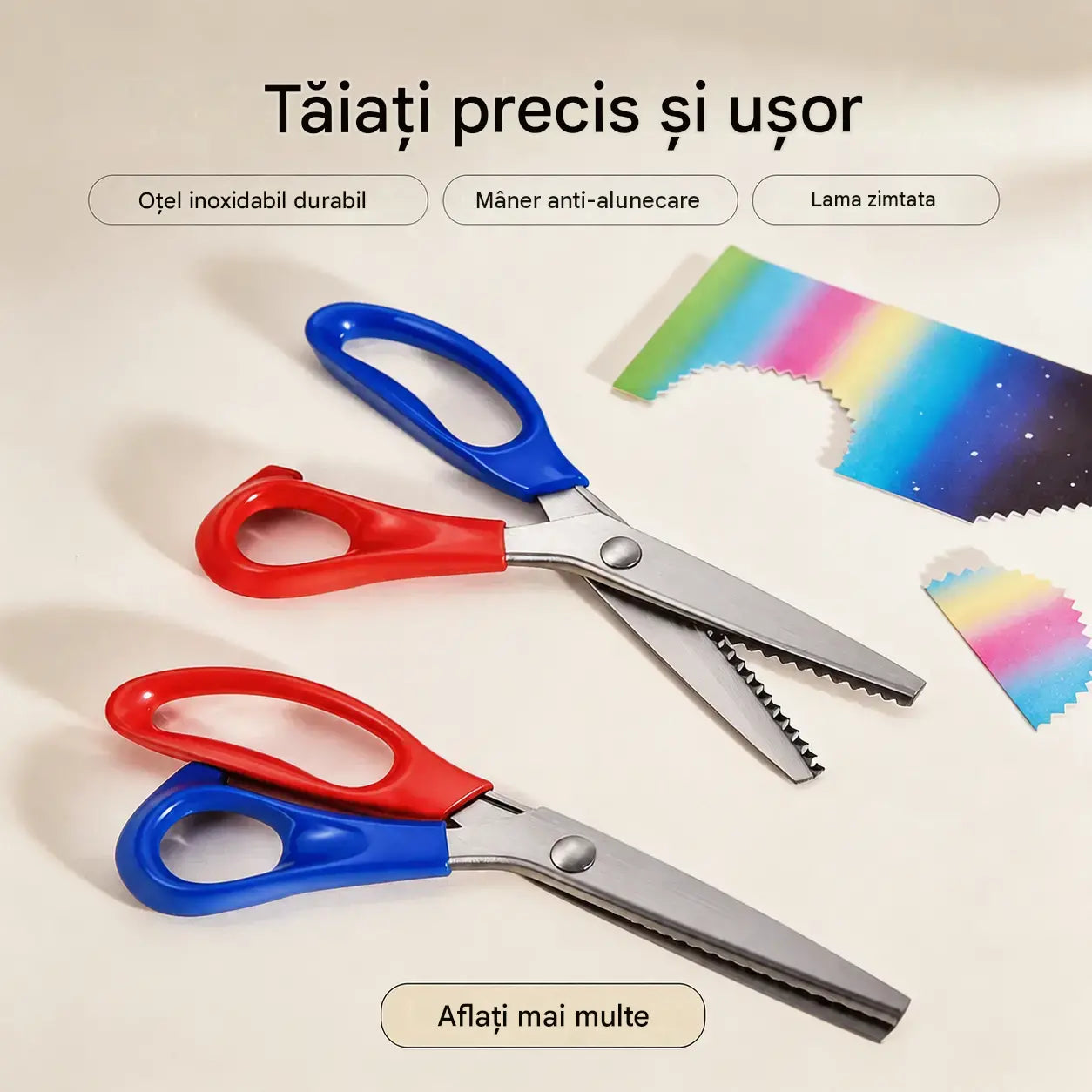 ✂️✨Foarfece de cusut dantelă DIY 🧵💖 Tăiere precisă și ușoară oricând, oriunde, ajutându-te să-ți creezi propria capodoperă 🎀🌟