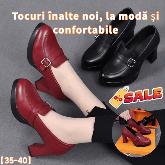 👠【35～40】Tocuri înalte noi, la modă și confortabile