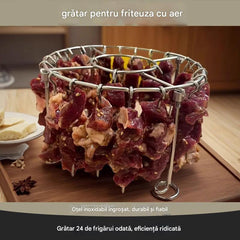 Grătar din oțel inoxidabil, potrivit pentru toate cuptoarele🍢🍖🍗
