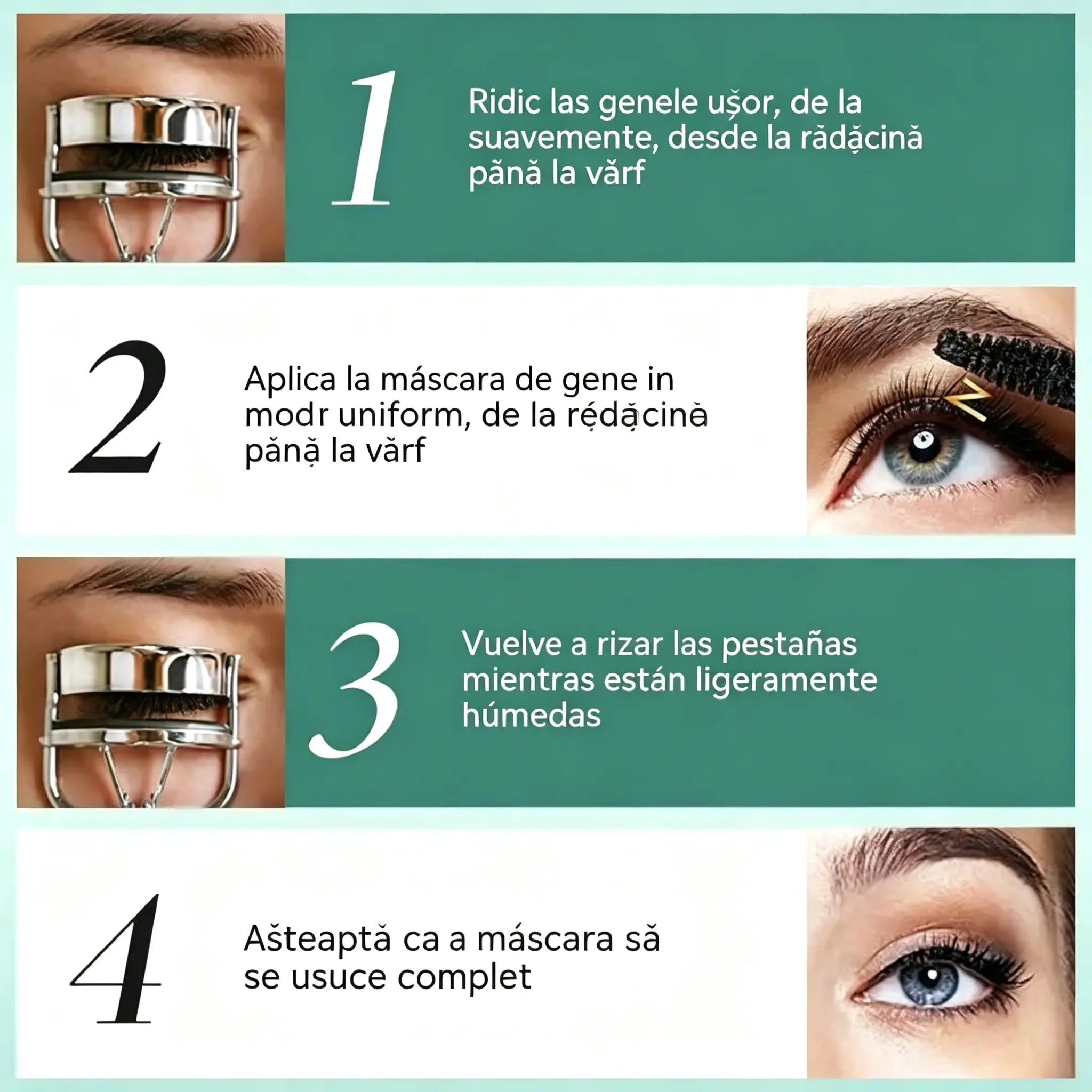 ✨ ULTIMA ZI! 【Cumperi 1, primești 1 gratis】!! ✨ 💧 Rimel rezistent la apă și transpirație – alungește și curbează genele! 👁️