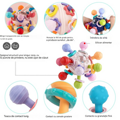 🎁👶👶Cadouri perfecte pentru băieți și fete: jucării tactile pentru perioada de erupție dentară a copiilor mici