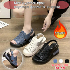 🔥Sandale retro cu talpă moale