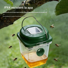 🐝☀️ Capcană pentru viespi alimentată cu energie solară pentru terasă și grădină 🔋🌿 – eficientă, reîncărcabilă și rezistentă la intemperii – fără substanțe chimice, pentru suprafețe de până la 500 m² – profitați acum de ofertă!