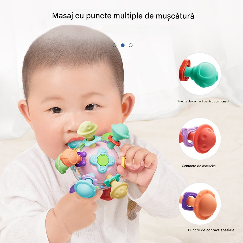 🎁👶👶Cadouri perfecte pentru băieți și fete: jucării tactile pentru perioada de erupție dentară a copiilor mici