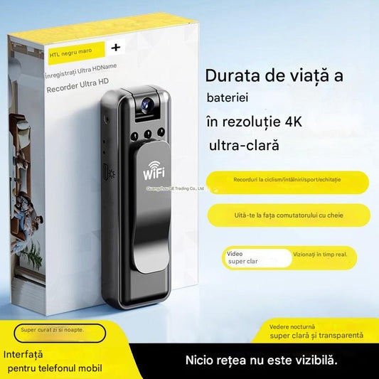 🔥【Ofertă limitată!】⏳Cameră de înaltă definiție, înregistrator portabil pentru piept, cameră de acțiune profesională.