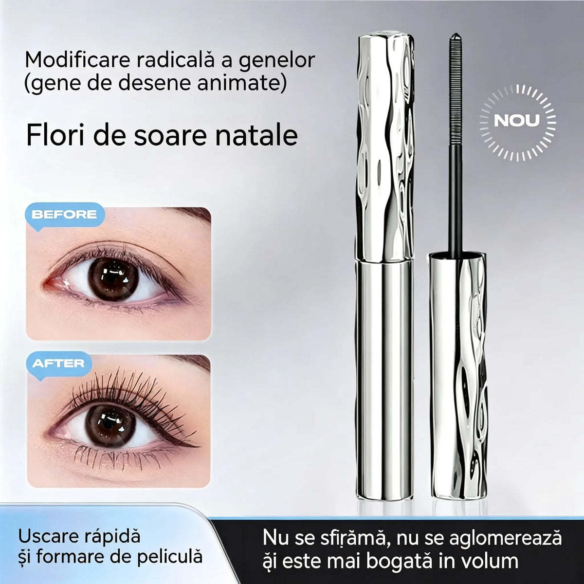 ✨ ULTIMA ZI! 【Cumperi 1, primești 1 gratis】!! ✨ 💧 Rimel rezistent la apă și transpirație – alungește și curbează genele! 👁️