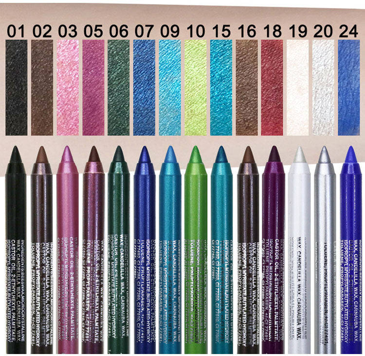 🔥【Pachet de 15】Creion gel de ochi colorat
