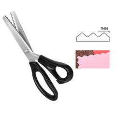 🔥✂️ Foarfece dentare pentru materiale textile, disponibile în 5 dimensiuni.
