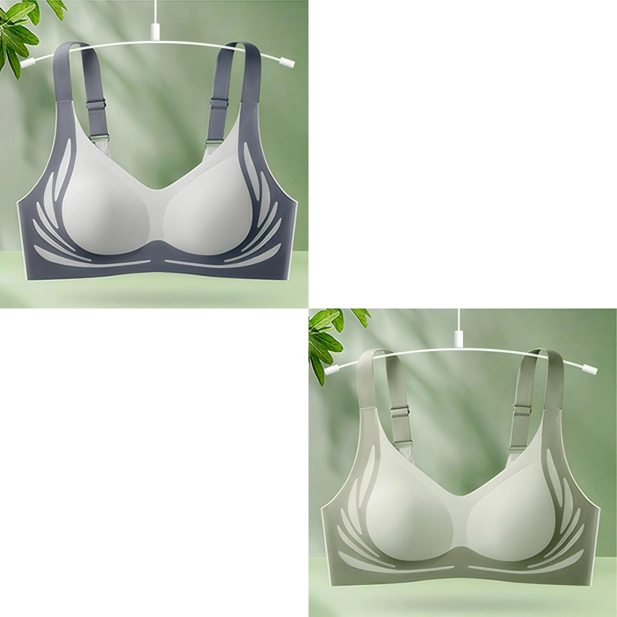 ❤️【Pachet de 2】Sutien fără fir dintr-o singură bucată pentru femei
