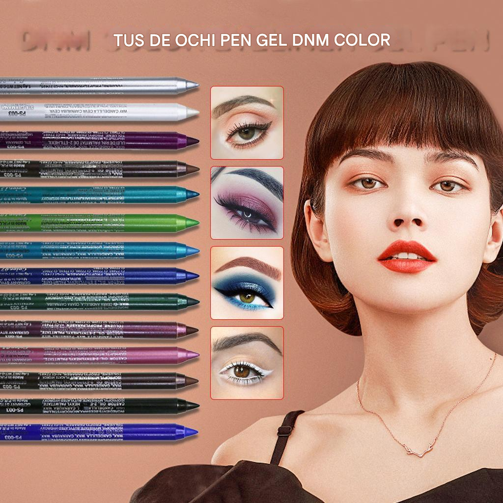 🔥【Pachet de 15】Creion gel de ochi colorat