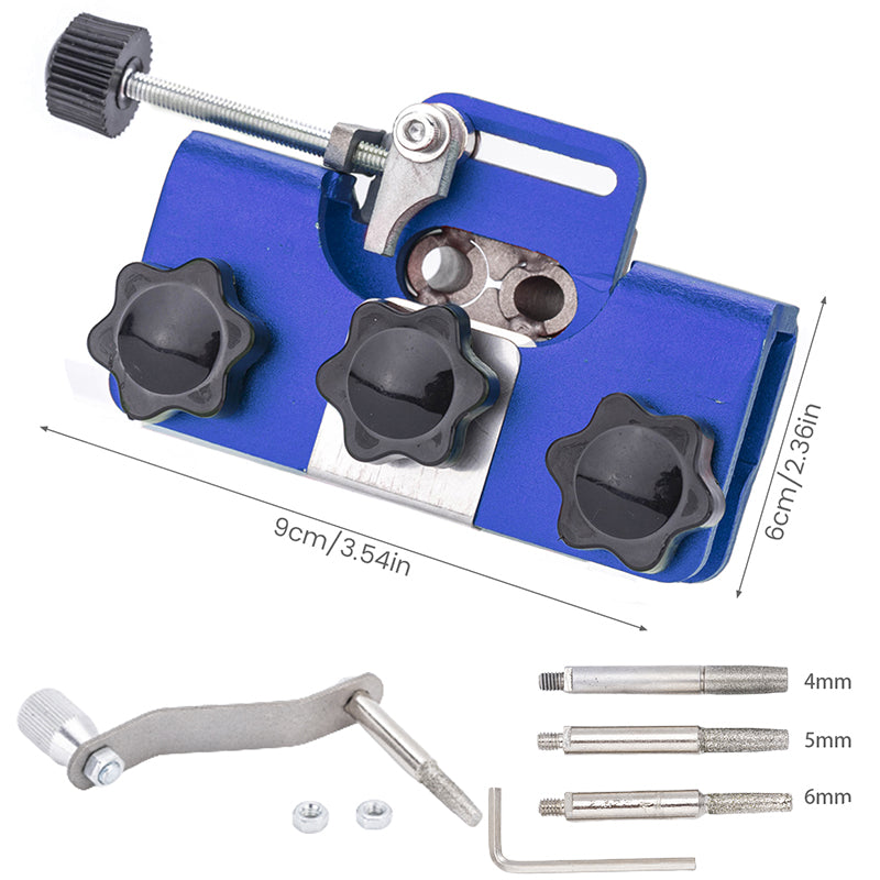 🧰Polizor special pentru lanț de ferăstrău cu lanț, polizor rotativ manual pentru lanț de ferăstrău cu lanț