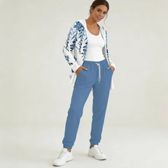 【🏆️Cel mai bine vândut produs】🔥Stil nou, set casual din două piese cu imprimeu de toamnă și iarnă, mâneci lungi + pantaloni lungi