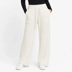 👖 Pantaloni Lejer din Raiat cu Croială Dreaptă | Efect de Subțiere și Confort ✨
