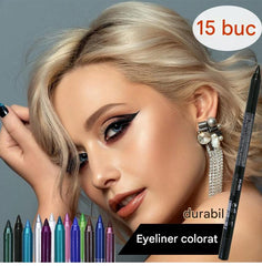 🔥【Pachet de 15】Creion gel de ochi colorat