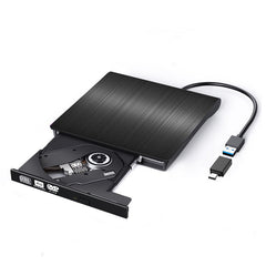 📢📢50% reducere! 💿💻 Unitate CD/DVD externă – Plug and play, portabilă și ușor de utilizat, compatibilă cu sistemele Mac/Windows.