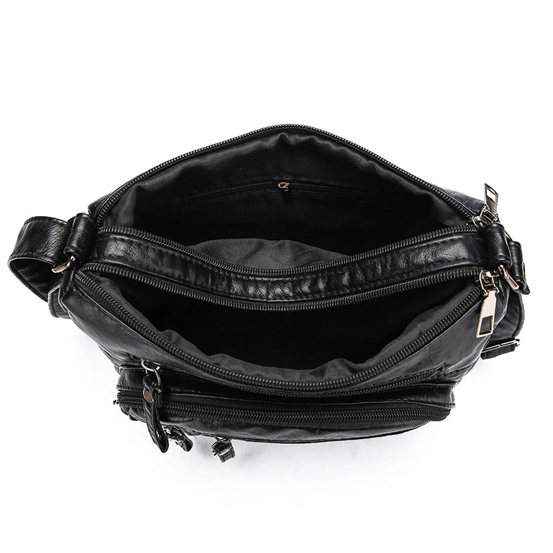 🔥【Reducere 50%】Geantă nouă de umăr/crossbody din piele moale, capacitate mare, 2026