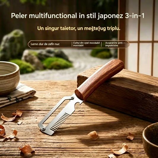 ✅Cumpără 1, primești 1 gratuit (Două articole în total)🧅🔪 Curățător de bucăți multifuncțional 3 în 1: Curățează, toacă și deschide sticle! 🔥