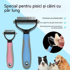 🐶🔥✨【Cumpără 1, primești 1 gratuit】Perie dublă pentru păr de animale