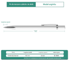 💰🏷️【Ofertă incredibilă!】3 marcatoare din aliaj de carbură de tungsten pentru tăierea plăcilor ceramice