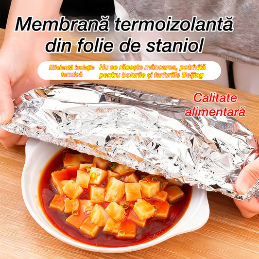 📢📢 50% REDUCERE! ⏰【100 bucăți】 Capac izolator din folie de aluminiu