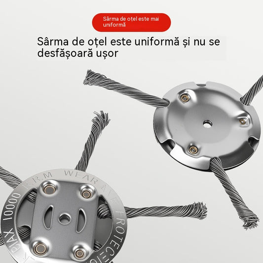 🧰🔥Ultima ofertă specială 【Cumpărați 1 și primiți 1 gratis】🔥Trimmer pentru buruieni cu fir de oțel