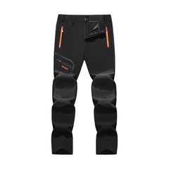 🔥🔥【vânzător de succes】Pantaloni de drumeție Softshell pentru bărbați, toamnă/iarnă - uscare rapidă, elastici, respirabili, rezistenți la vânt