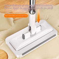 🔥[Set de 4 piese] Mop multifuncțional cu clemă de pânză, nou tip de mop de uz casnic care nu necesită spălare