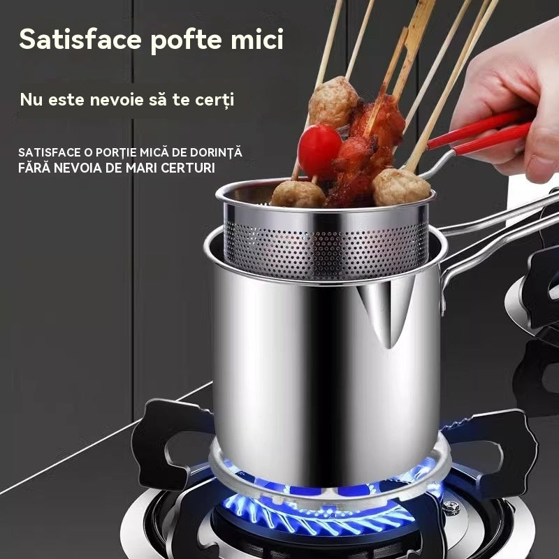 🍱🍢Suport pentru tigaie din oțel inoxidabil🍖