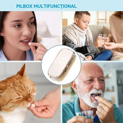 Cutie de medicamente multifuncțională portabilă, etanșă și rezistentă la umiditate