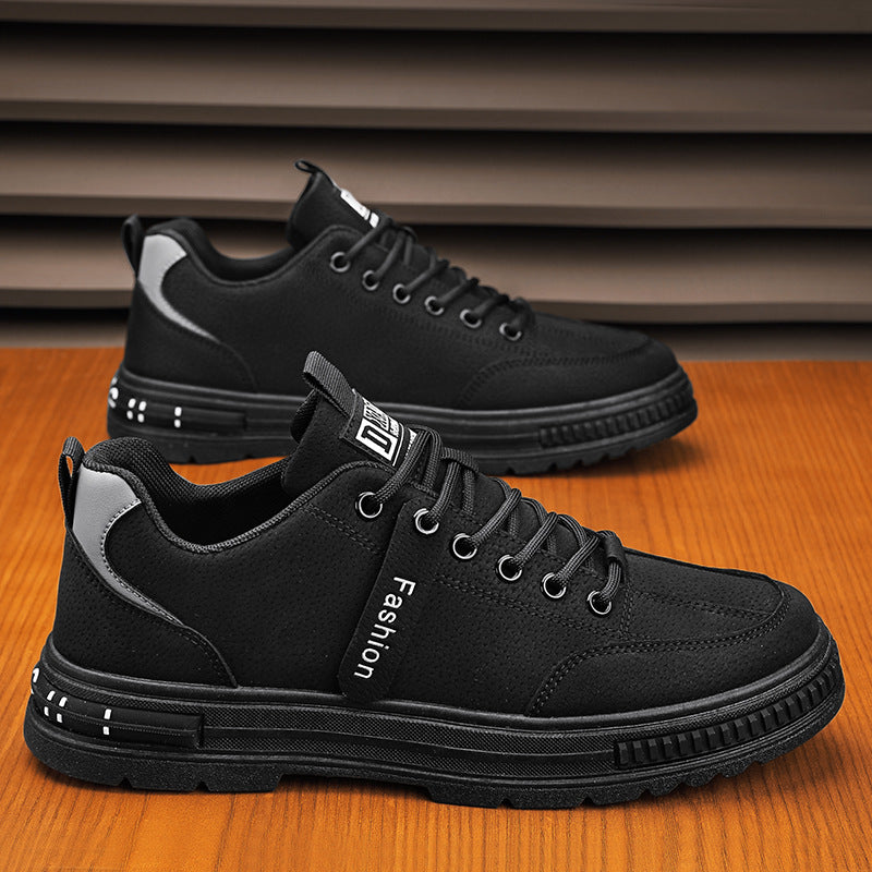【39-44】Pantofi sport ocazional, din piele moale pentru bărbați