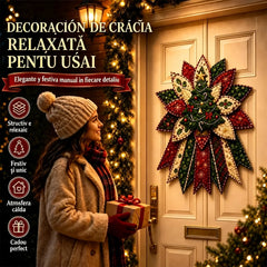 🎇🎄Kit de cusut matlasat pentru agățat pe ușă de Crăciun (7 modele)