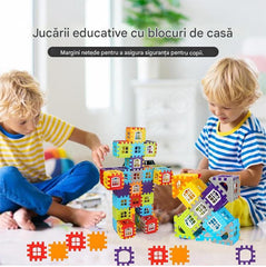 🎁【140 bucăți】blocuri de construcție jucării educaționale