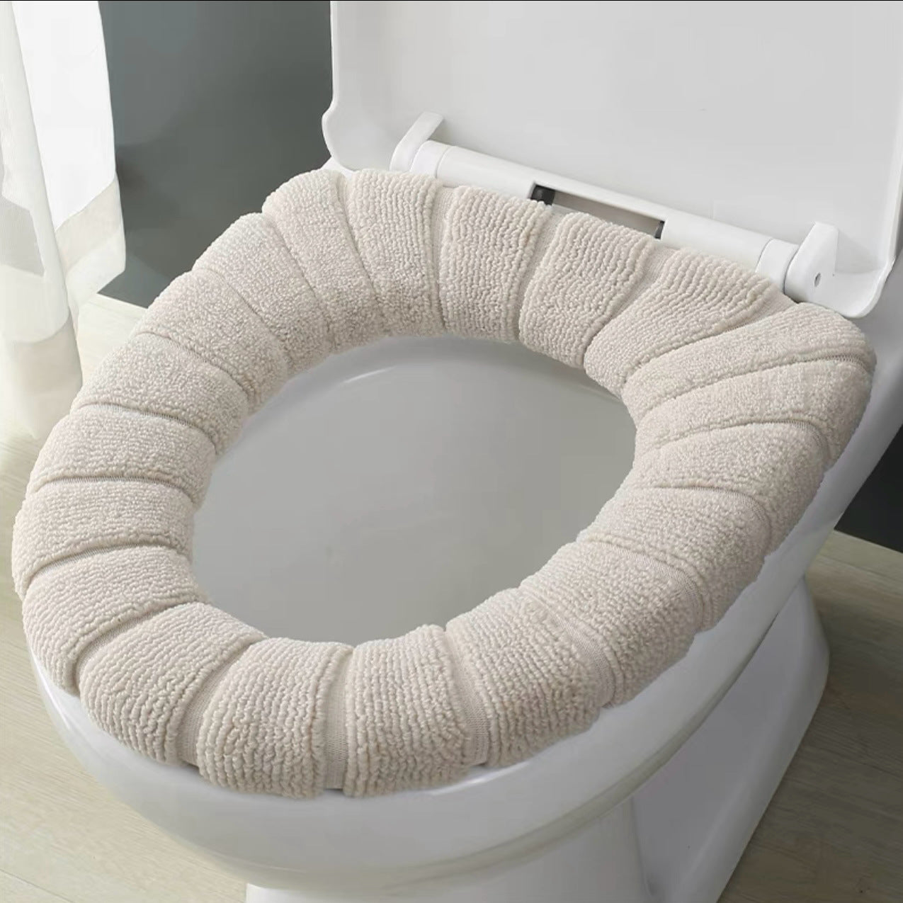 🔥Cumpără 1, primești 1 gratuit🔥Pachet de 2 - Inele universale pentru capac de toaletă, calde, pentru iarnă