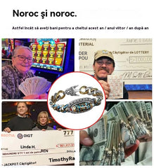 ✨️💝 Brățară din argint 925, retro, cu șase cifre, turcoaz, cu mărgele de transfer Mantra