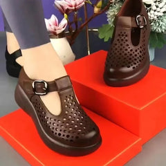 💥🔥👠【35-41】Sandale de vară pentru femei 2026, cu talpă goală și toc mediu, antiderapante