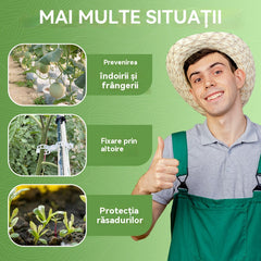 💦🌈【200 buc】🌱Agrafe fixe din plastic pentru plante